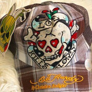 Ed Hardy trucker hats by Christian Audigier